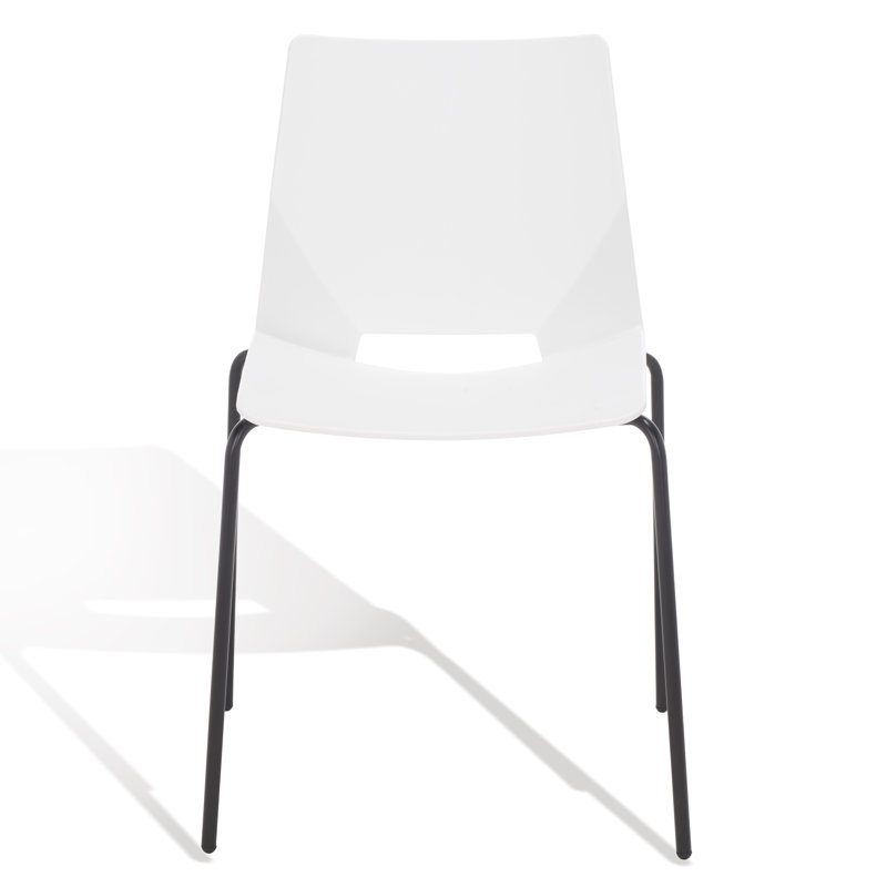 Samira Molded Dining Chair, White