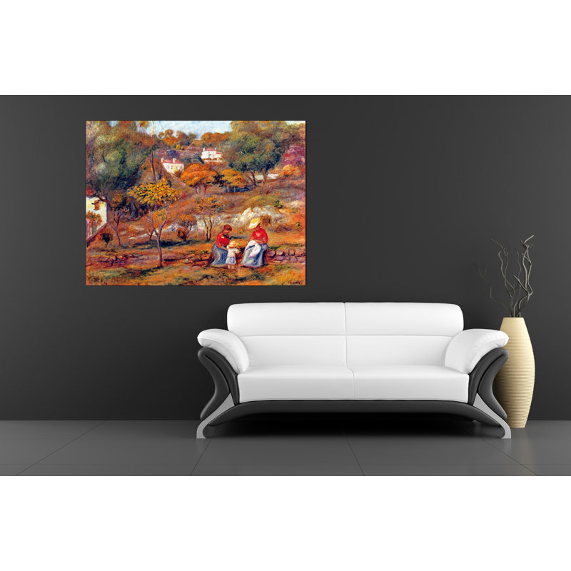 Pierre-Auguste Renoir - Wrapped Canvas Painting, 90cm H x 120cm W x 1.8cm D