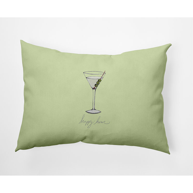 Housse de coussin Martini, Vert clair