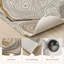 Tapis de cuisine lavables antidérapants Abstract Swirl
