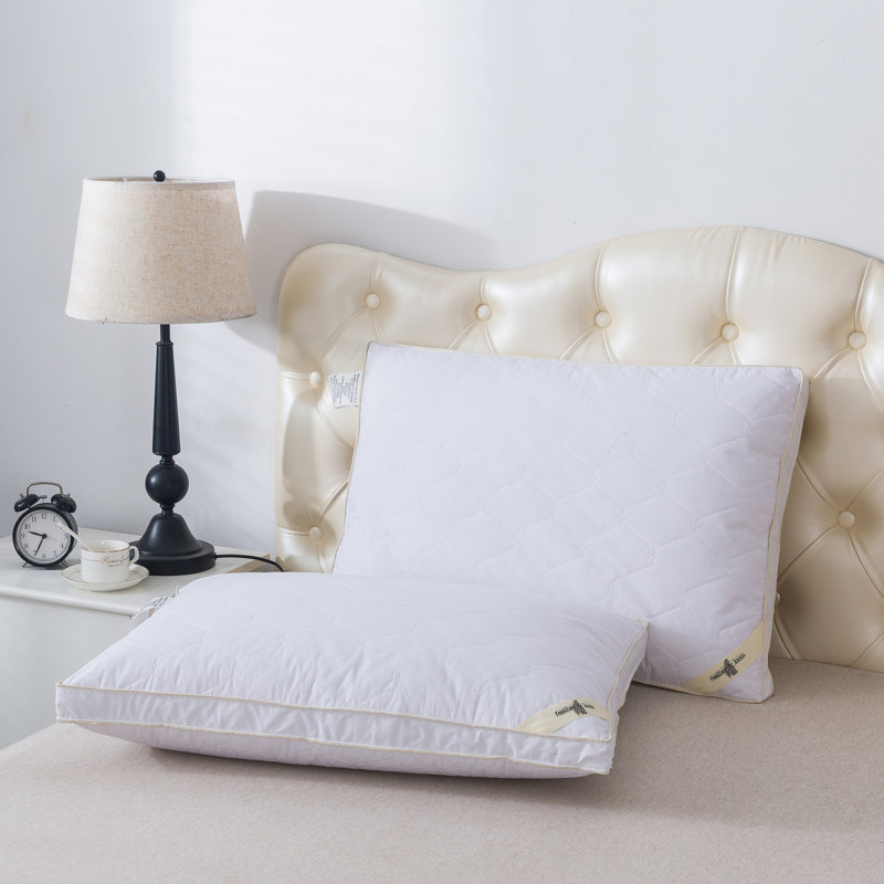 Oreiller de soutien moyen en mélange de duvet, 18 po x 26,5 po