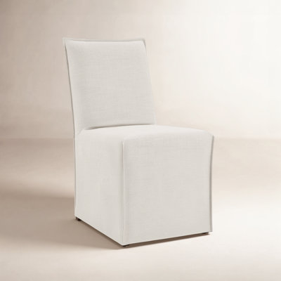 Jaffson Slipcover Upholstered Dining Chair (Set of 2)