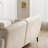 Linen High-Leg Straight Sofa