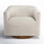 Fauteuil en polyester touffeté 30,3 po-51127340