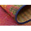 Tapis d'intérieur / extérieur vert / bleu à motif abstrait Trona-22946482