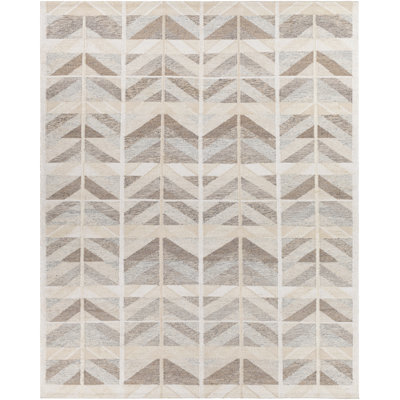 Kidus Hand-Knotted Chevron Rug