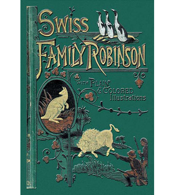 Swiss family robinson-publicité rétro