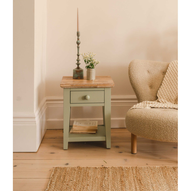Decatur End Table, Sage Green