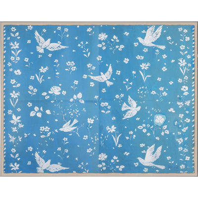 Birds And Flowers Print by Paule Marrot