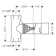 Axor Rough 0.75" Volume Control Valve
