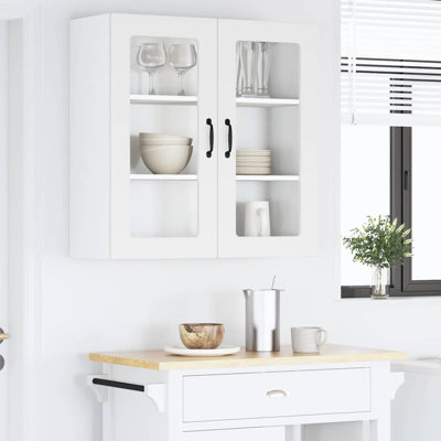 Vidaxl Kitchen Wall Cabinet Brown Oak 60 X 31 X 80 Cm Engineered Wood