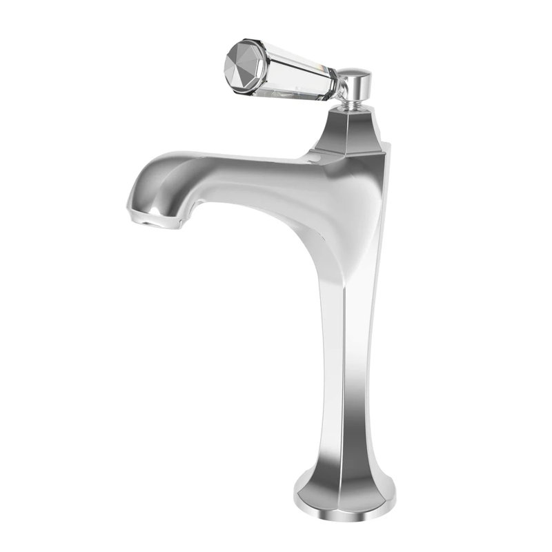 Metropole Single Hole Vessel Faucet, Polished Nickel