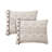 DESIGN STUDIO Nevada Tribal Tan 3-Piece Microfiber Quilt Set with Tassels-1233353260