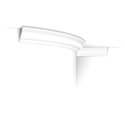 Polyuréthane flexible, blanc apprêté H 1 3/4 po x l 78 po x P 1 9/16 po