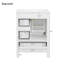Meuble-lavabo moderne de 24 po avec lavabo en céramique, porte à fermeture en douceur, tablette de porte à double couche et 3 tiroirs-1763735205