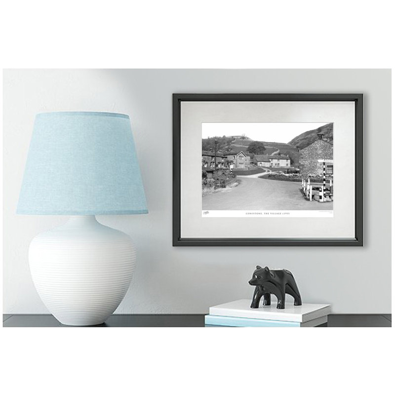 Conistone, The Village C1955 - Single Picture Frame Print, 45cm H x 60cm W x 2.3cm D