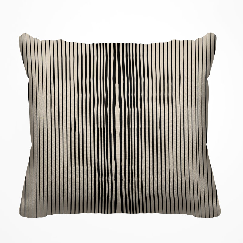 Coussin intérieur / extérieur Ash River, L 17 po x H 17 po, Fauve