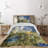 Puppy Eclectic Polyester Abstract Coverlet-41889361