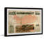 Carte du grand feu de Chicago - impression sur cadre photo-1448259229