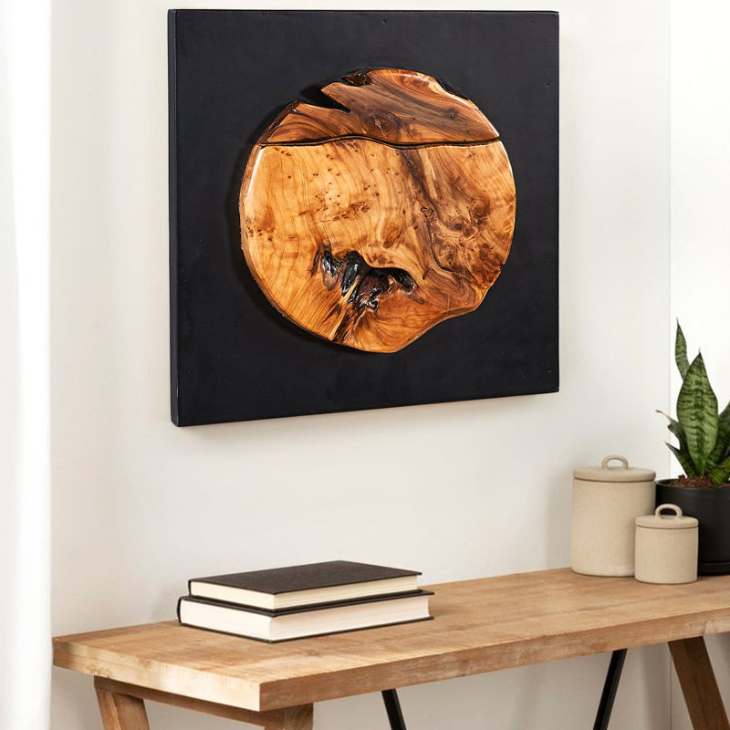 Wall Decor on Solid Wood
