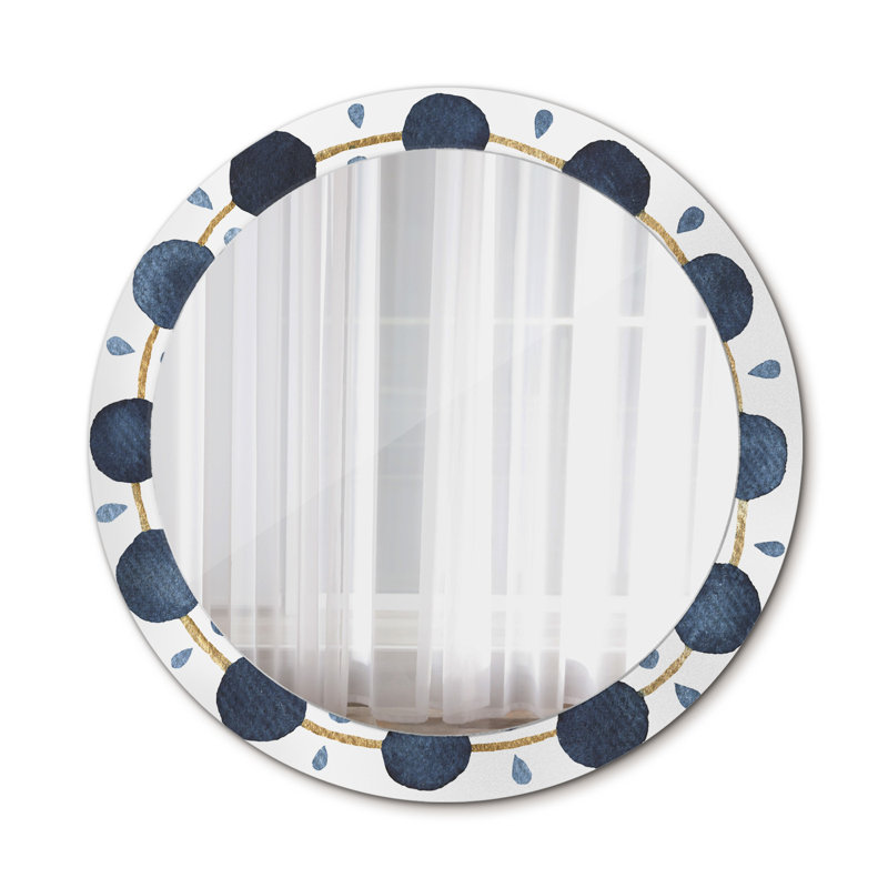 Huldar Glass Flat Wall Mirror