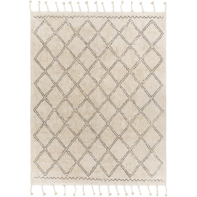 Clematite Cotton Moroccan Indoor Rug