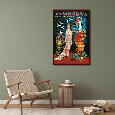 Art sur toile tendue avec galerie Astoria Grand Galice, Louis, titre: Magicien: Wandas, déesse du mystère 449782