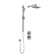 SquareOne TD2 : AQUATONIK T/P with Diverter Shower System with Wallarm Chrome
