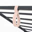 Canapé-lit rembourré en velours rose avec repose-pieds et rangement hydraulique, structure à lattes en métal, convient aux adultes et aux enfants; Matelas non inclus-1583555328