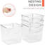 Bacs de rangement en plastique Sorbus