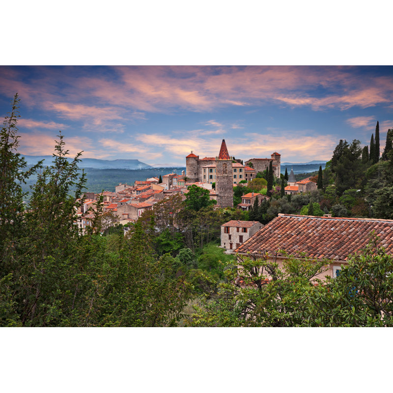 Callian, Var, Provence by Ermess - Wrapped Canvas Print, 30cm H x 46cm W