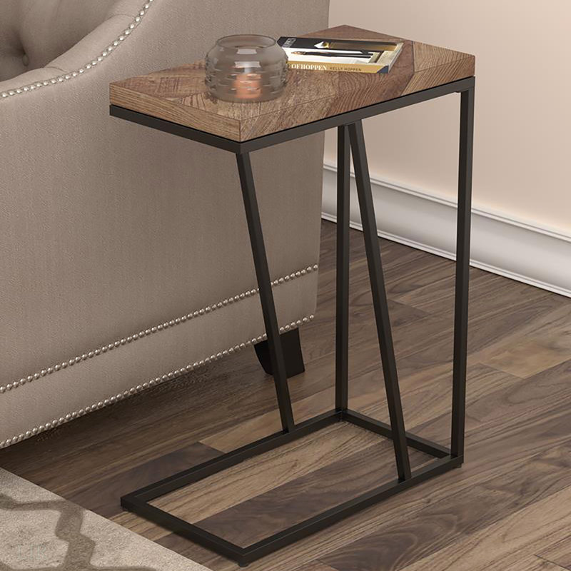 Hymes End Table, Rustic Tobacco