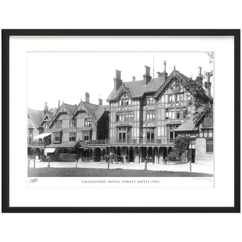 Chingford, Royal Forest Hotel 1903 by Francis Frith - Single Picture Frame Print, 40cm H x 50cm W x 2.3cm D