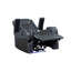 Fauteuil inclinable bleu et noir avec Bluetooth