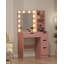 Meuble-lavabo avec miroir et lumières-2147232546