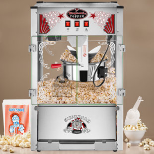 Majestic Countertop Popcorn Machine - Extra Large Movie Theater Style Popper 16 oz Kettle by Great Northern Popcorn
