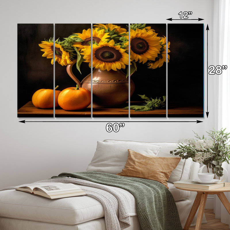 Plants & Flowers Wall Decor on Metal