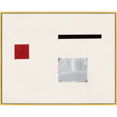 Tempo with Red 1 Print by Robert Kamnatnik