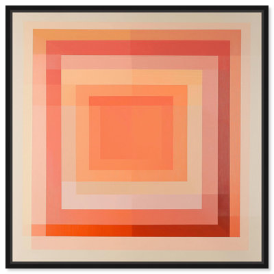 Art géométrique moderne sur toile Minimal Color Blocks III par Art Remedy