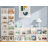 Narrow 12-Cube Modern Vertical Or Horizontal Bookcase Storage
