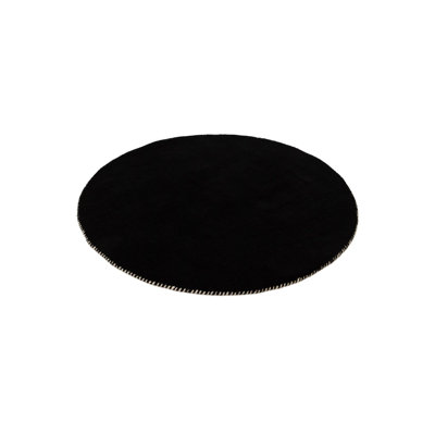 Solid Colour Wool Hand Woven Area Rug