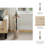 Braxton Comino Tall Travertine Table-844963322