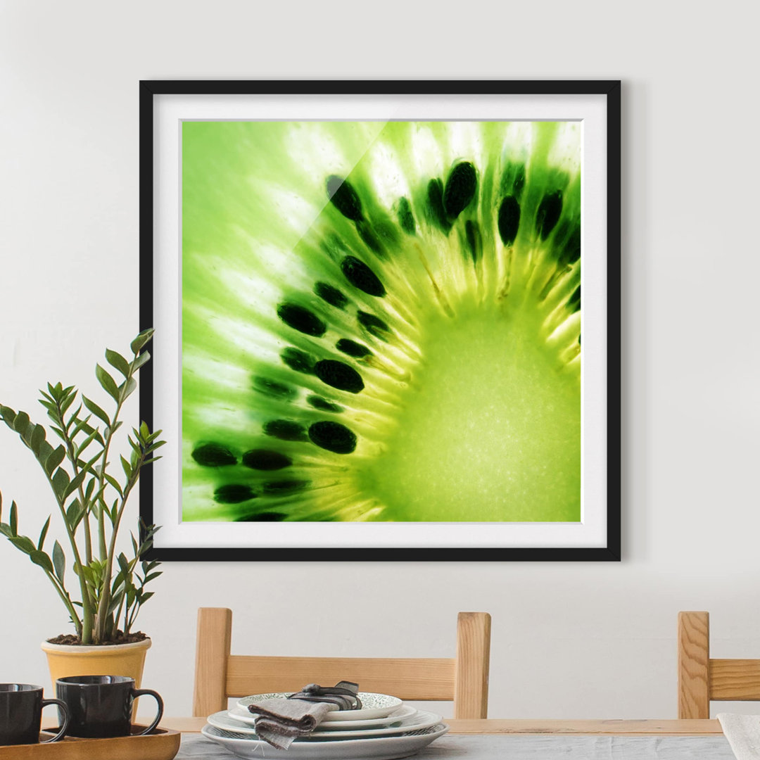 Gerahmtes Poster Sparkling Kiwi