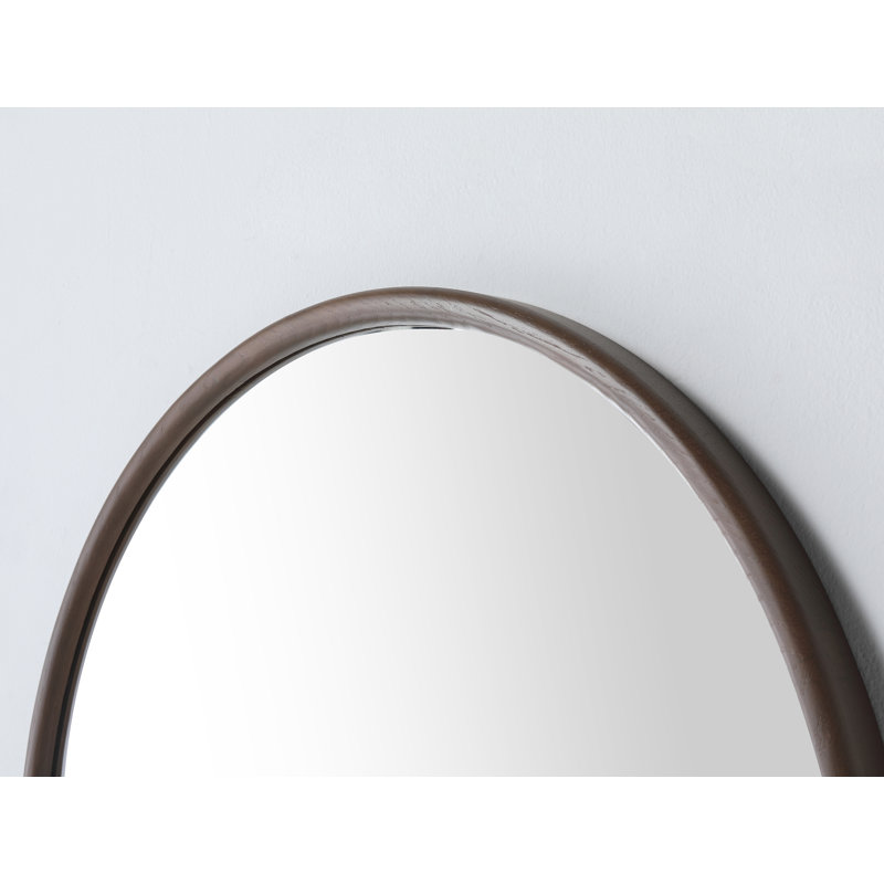 Zen , 29,52 po x 29,52 po, Rond, Châtaigne