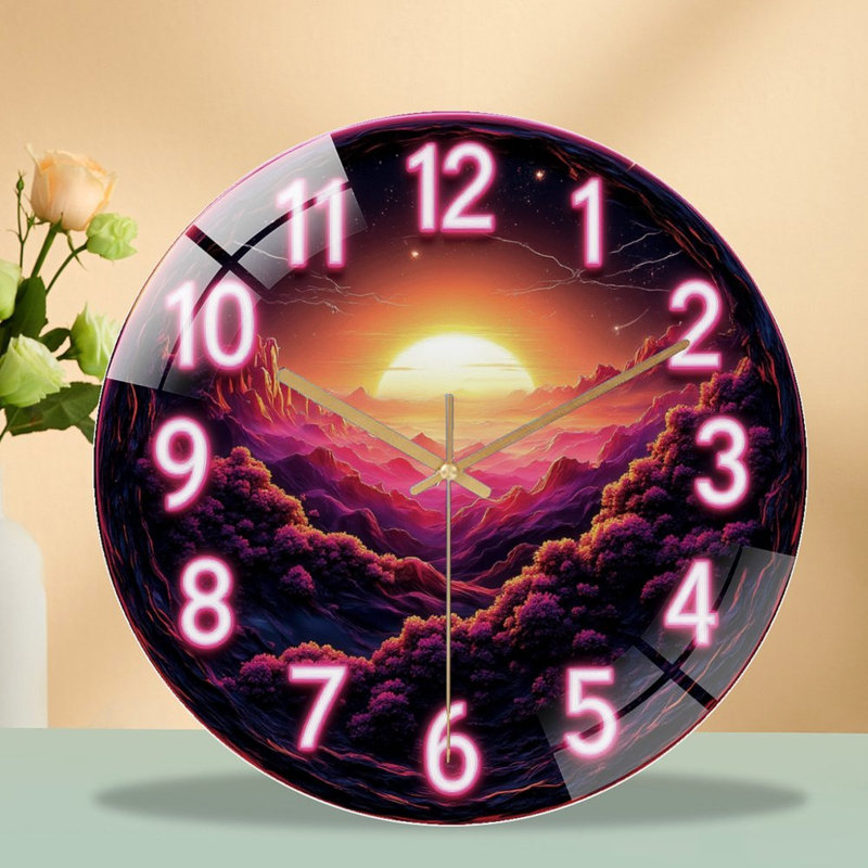 Horloge murale 12 po