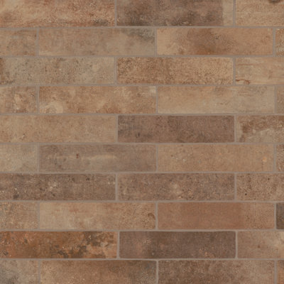 Montana 3" x 10" Porcelain Brick Look Wall & Floor Tile