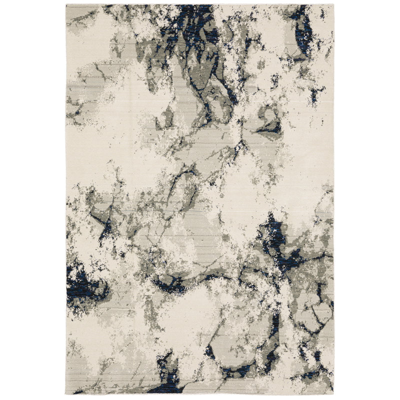 Ronny Abstract Rug, Rectangle 8'6" x 11'7"