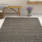 Bujor Wool Striped Indoor Rug