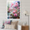 «Luria Meadow Delicate Orchid Oasis I», reproduction sur toile