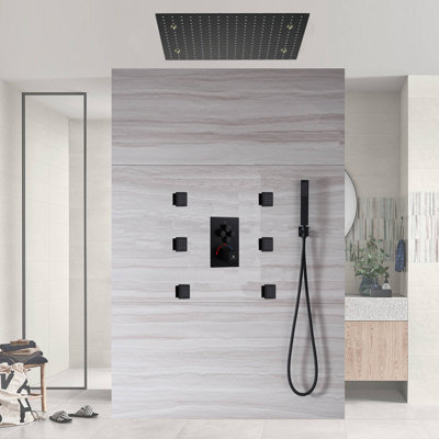 Thermostatic All-In-One Kit with Rough in-Valve